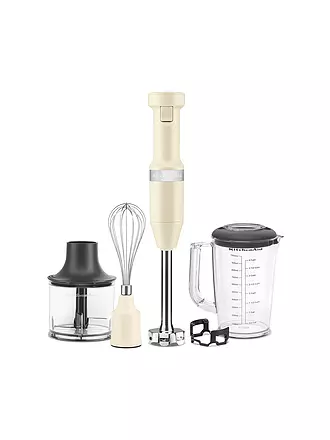 KITCHENAID | Batidora de mano con accesorios 5KHBV83EAC Crema | 